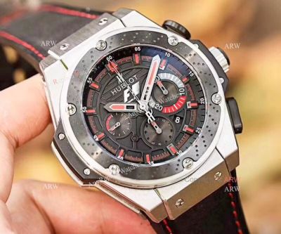 Swiss Copy Hublot V6 F1 King Power Stainless Steel Watch - Newest 2019